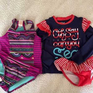 4t girls swimming suits
